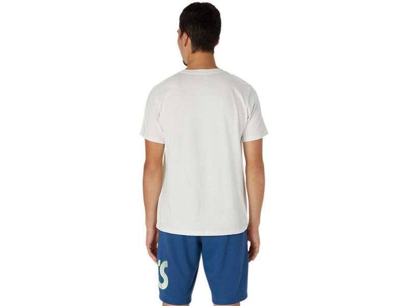 Asics Jersey Op κοντο Sleeve Tee κρέμα | dF4v3TflA