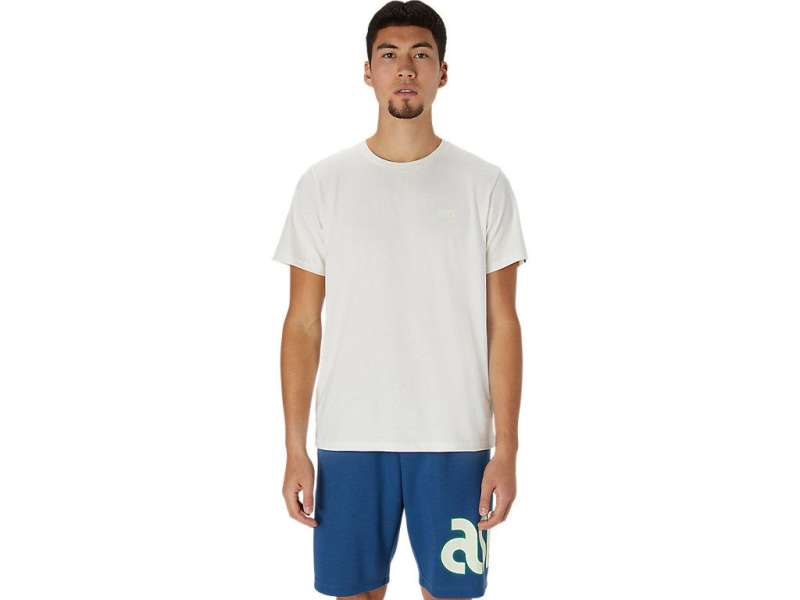 Asics Jersey Op κοντο Sleeve Tee κρέμα | dF4v3TflA