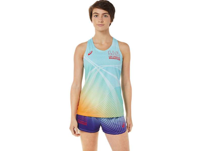 Asics Lam Race Singlet Multi | VoSlIk4Oh