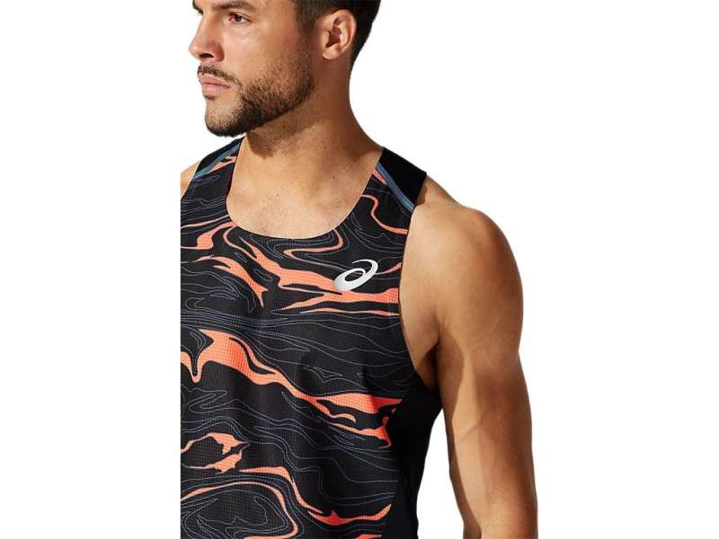 Asics Light Mesh Singlet μαυρα | wHuFJxKXX