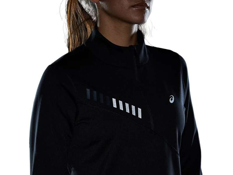 Asics Lite-show Χειμερινά 1/2 Zip γκρι | L3rftNPvz