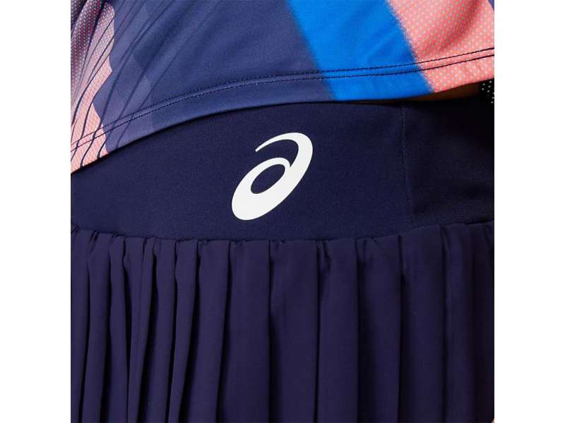 Asics Match Pleats Skort Peacoat | YeMkf393M