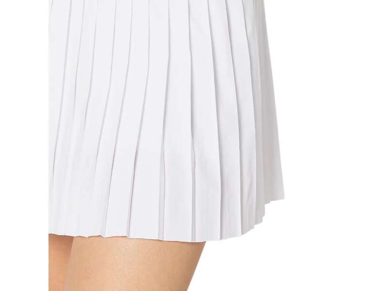 Asics Match Pleats Skort ασπρα | biw7bwF06