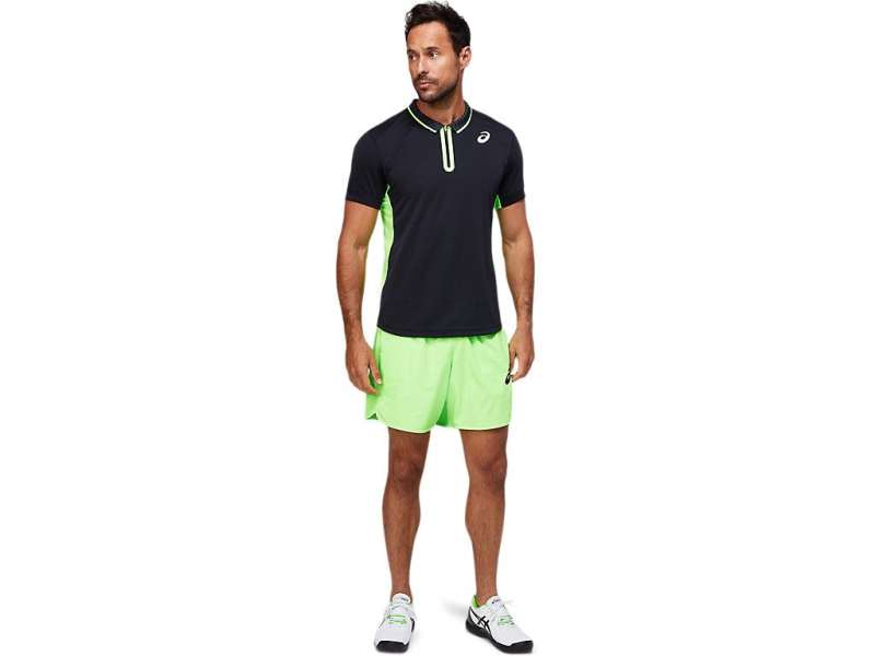 Asics Match Polo μαυρα | doB8KaxEY