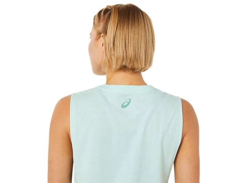 Asics Mountain Muscle Tank Fresh Ice Heather | oTjwRHA3L