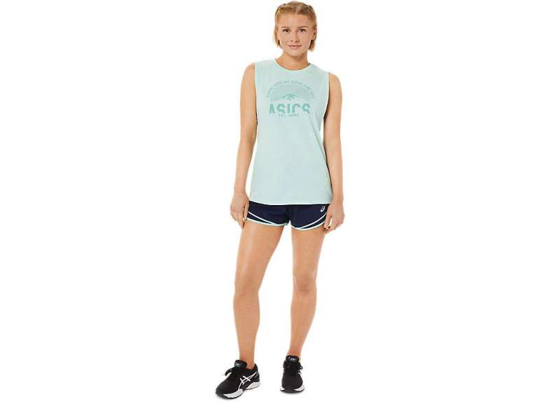 Asics Mountain Muscle Tank Fresh Ice Heather | oTjwRHA3L