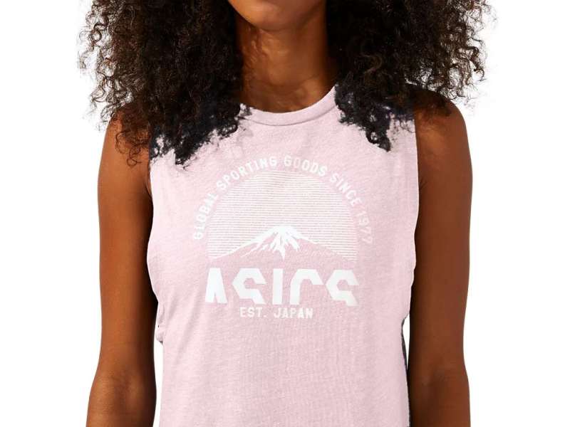 Asics Mountain Muscle Tank ροζ | ap0ePvZOW