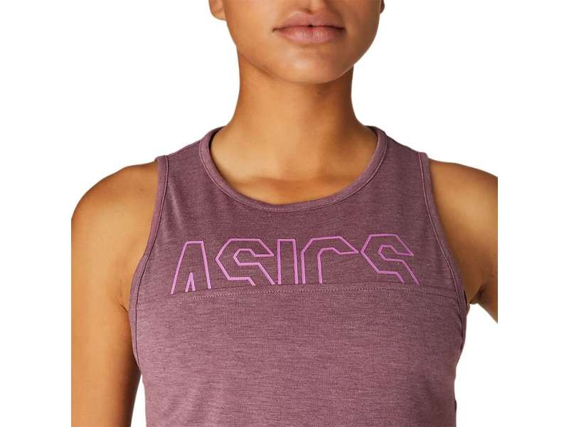 Asics Muscle Tank Grape Heather | RgLHDGXTs