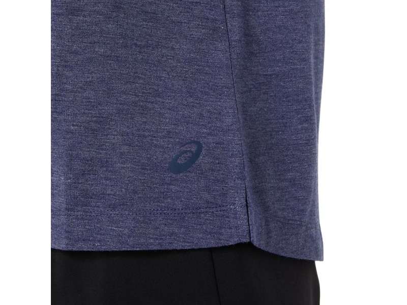 Asics Muscle Tank Peacoat Heather/Fresh Ice | MoBBuxMqZ