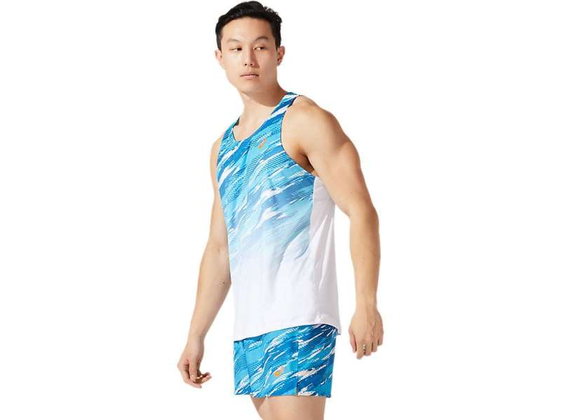 Asics Noosa Singlet μπλε | ThqP7Cu0f