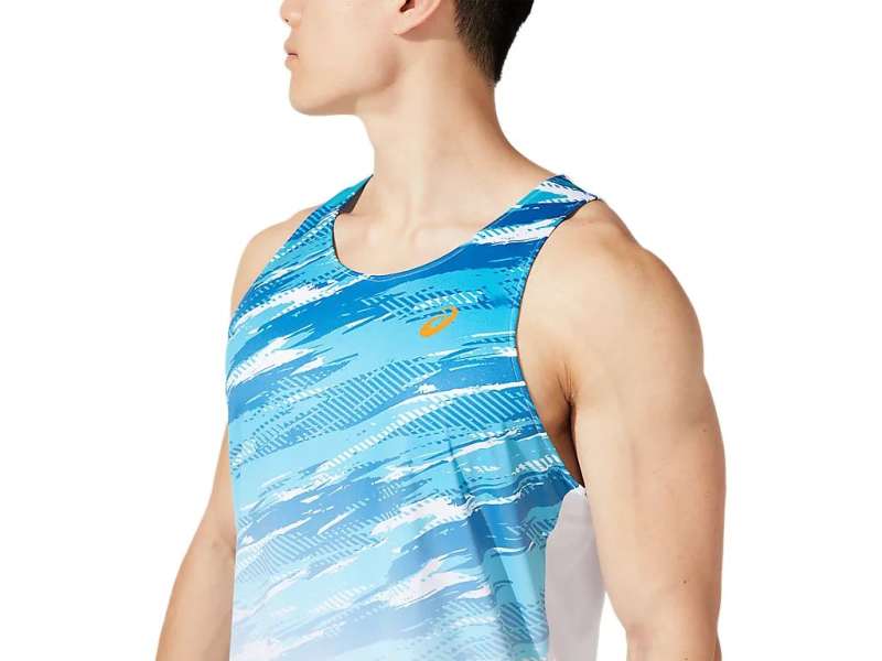 Asics Noosa Singlet μπλε | ThqP7Cu0f