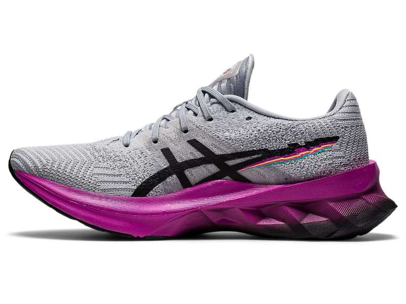 Asics Novablast Piedmont Grey/Black | LlGWFbT3I