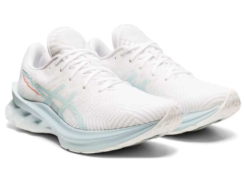 Asics Novablast White/Aqua Angel | wZro3QRzP