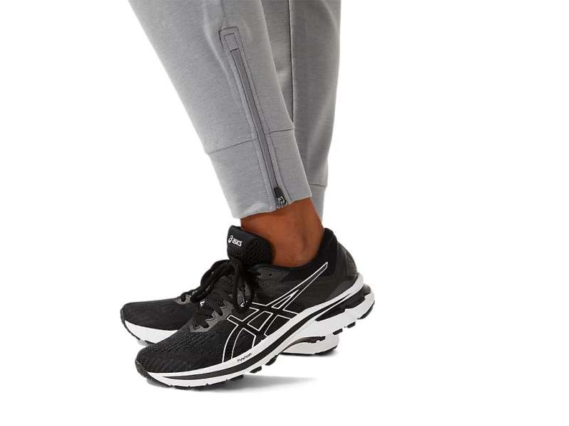 Asics Performance Fleece Joggr γκρι | AdlYGcogM