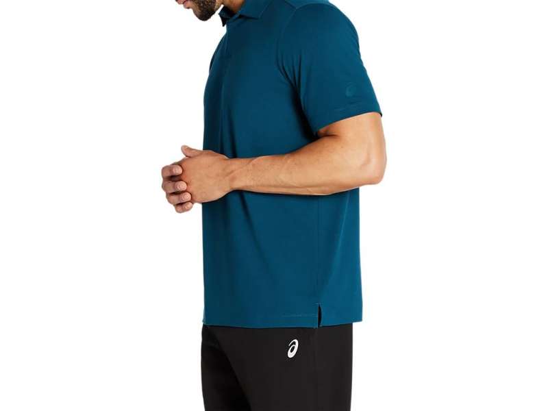 Asics Performance Polo μπλε | 8EzhbmkuY