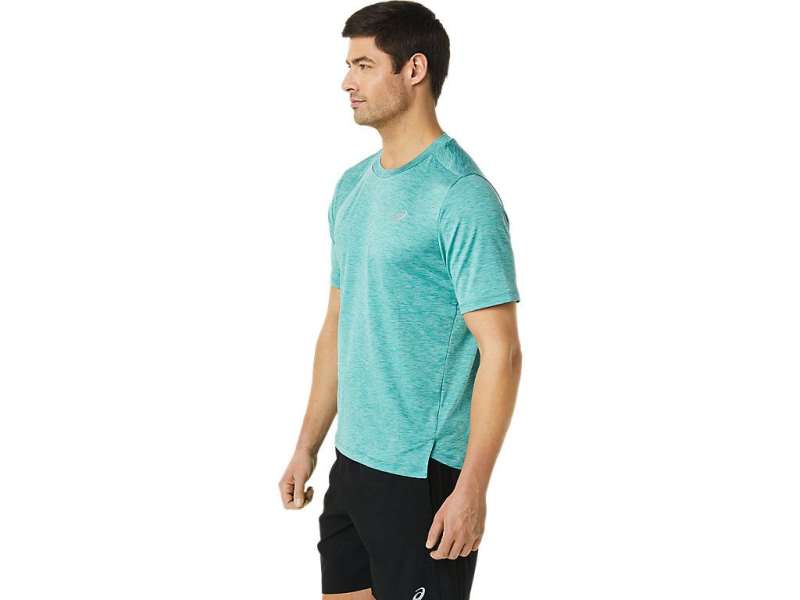 Asics Pr Lyte κοντο Sleeve Sage Heather | 4GcD1aXTw