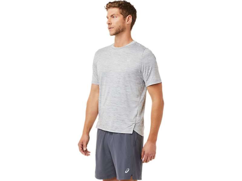 Asics Pr Lyte κοντο Sleeve Sheet Rock | iZ8Oq4XkL