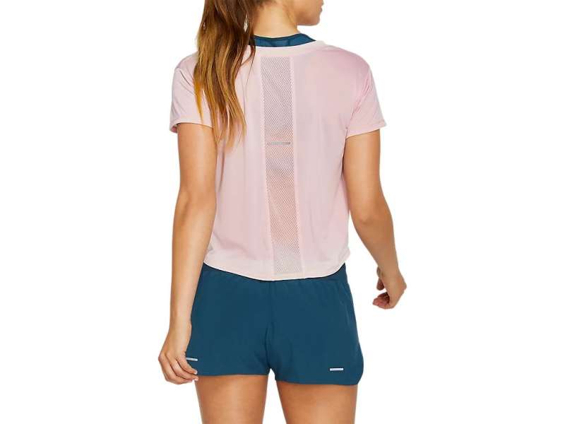 Asics Race Crop κοντο Sleeve Ginger Peach | Ujd61PDP1