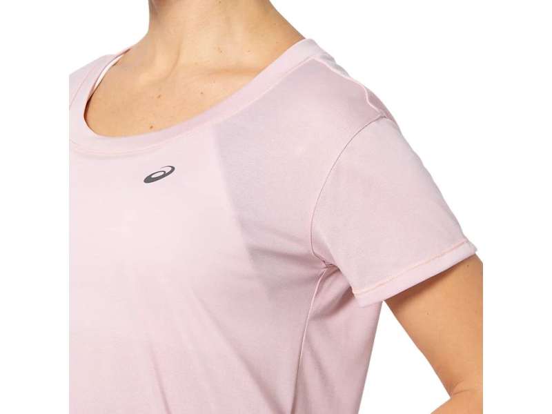 Asics Race Crop κοντο Sleeve Ginger Peach | Ujd61PDP1