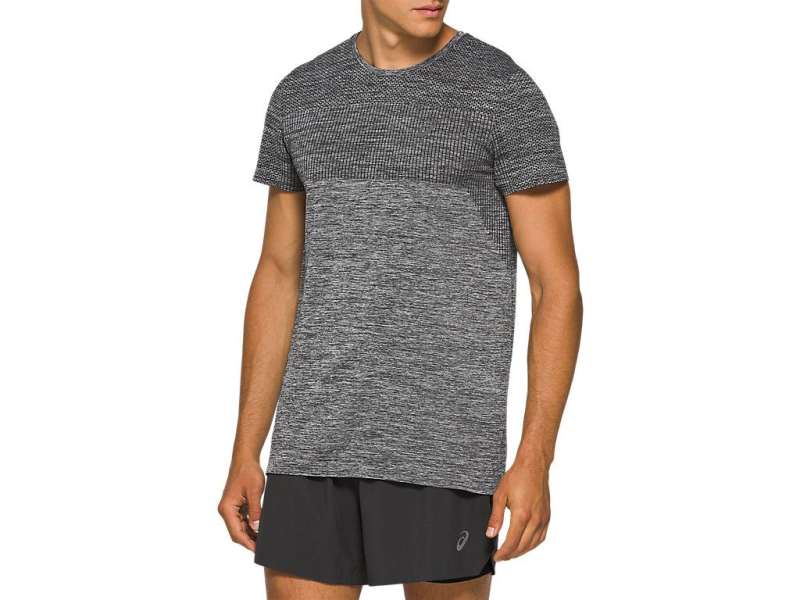 Asics Race Seamless κοντο Sleeve μαυρα | WuRyatYZ2