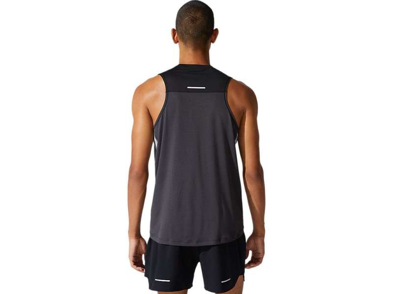 Asics Race Singlet μαυρα | xQDMfHL1c