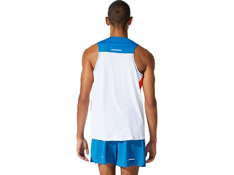 Asics Race Singlet μπλε | dXdRy3f3s