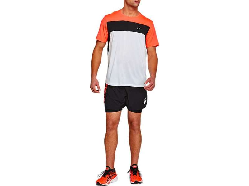 Asics Race κοντο Sleeve κοραλι | yML59g5gf