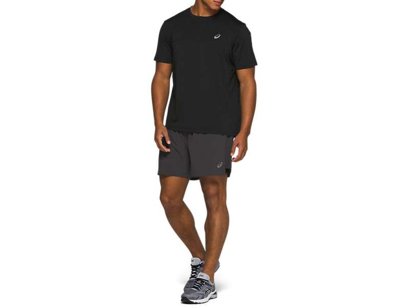 Asics Race κοντο Sleeve μαυρα | zo2Uxvl1I