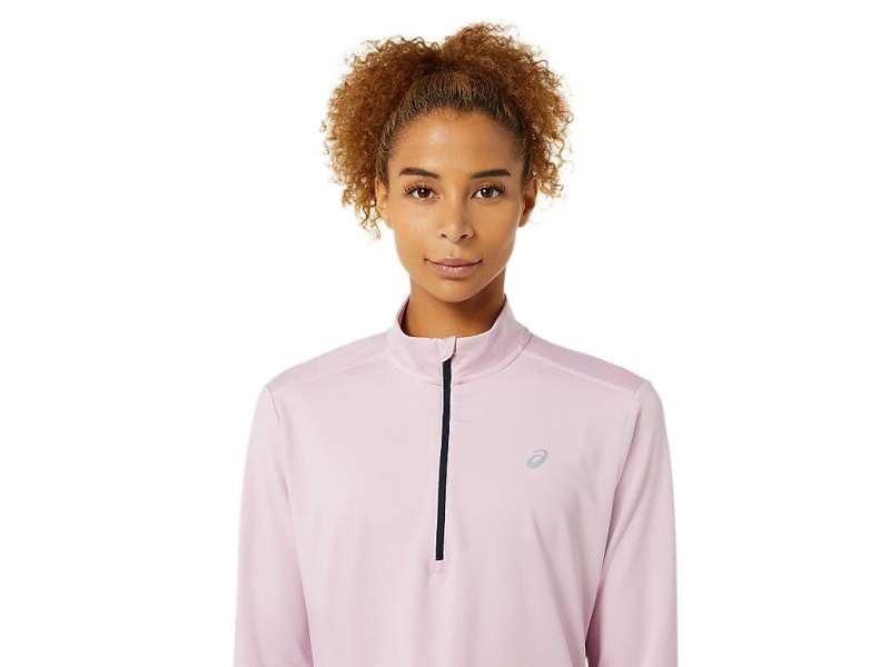 Asics Ready-set Half Zip μπλε | eVzZDP2FO