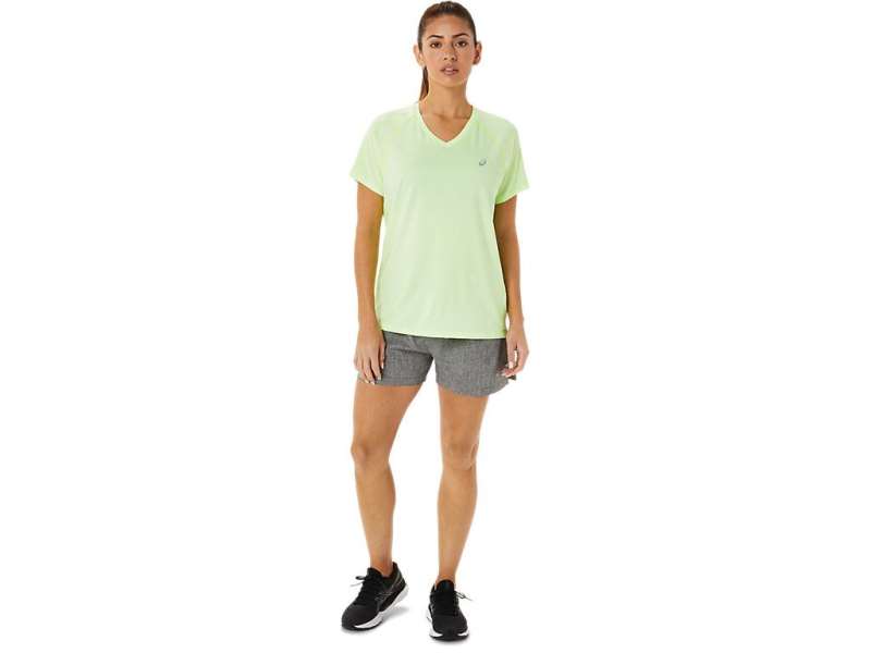 Asics Ready-set Lyte V-neck κίτρινα | QxUOucpkc