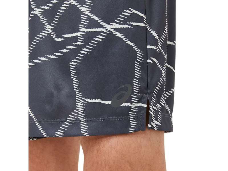 Asics Seasonal All Over Print Shorts γκρι | Conn1Qibp