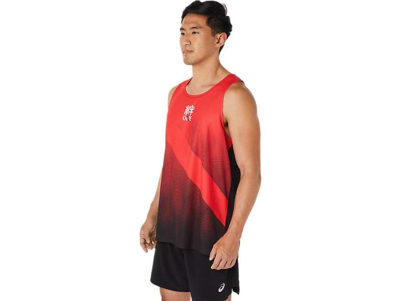 Asics Singlet κοκκινα | ZPmcr0xqQ