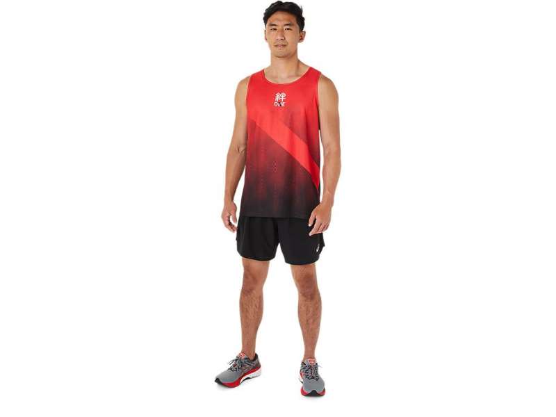 Asics Singlet κοκκινα | ZPmcr0xqQ