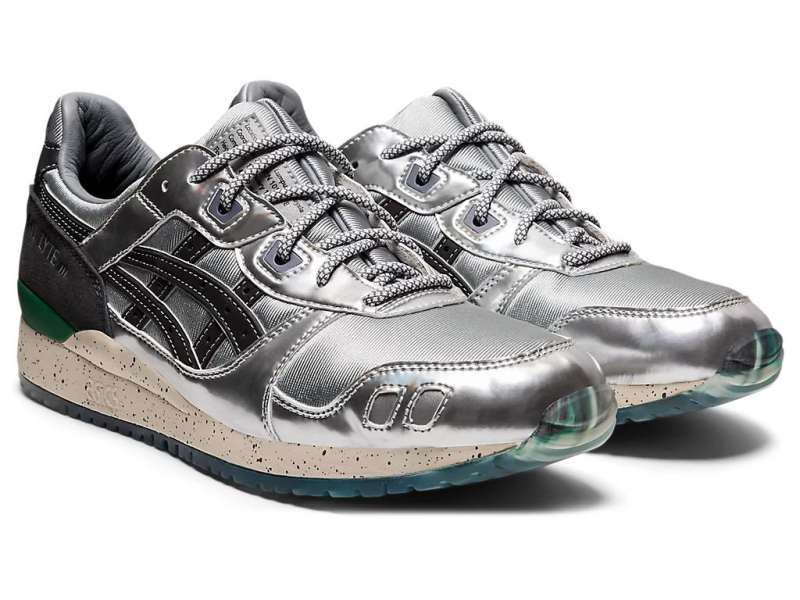 Asics Sneakerlah X Gel-lyte Iii Og Piedmont Grey/Shamrock Greem | tq5r3CUOD