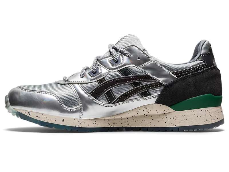 Asics Sneakerlah X Gel-lyte Iii Og Piedmont Grey/Shamrock Greem | tq5r3CUOD