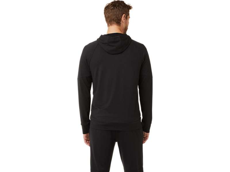 Asics Tech Full Zip μαυρα | 7BSnE0d24