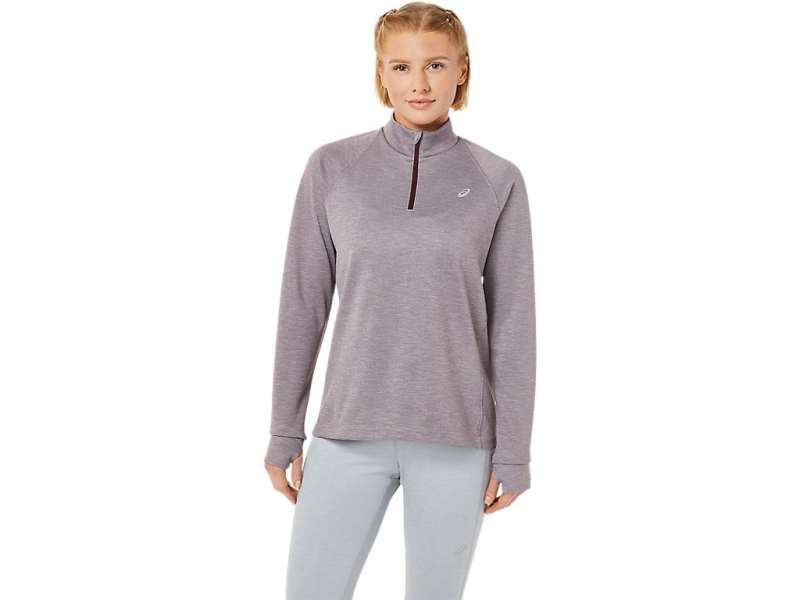 Asics Thermopolis 1/4 Zip βαθυ | 7ZHWWzDor