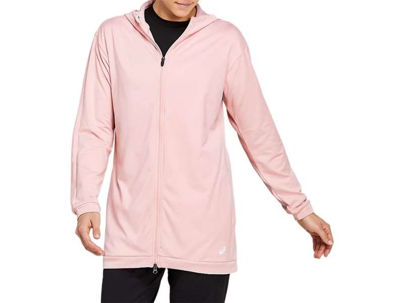 Asics Thermopolis Fleece Full-zip Ginger Peach | TFBCH82Ly