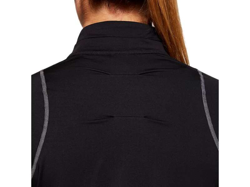 Asics Thermopolis Half Zip Performance Black/Graphite/Graphite | j7PTFhomn