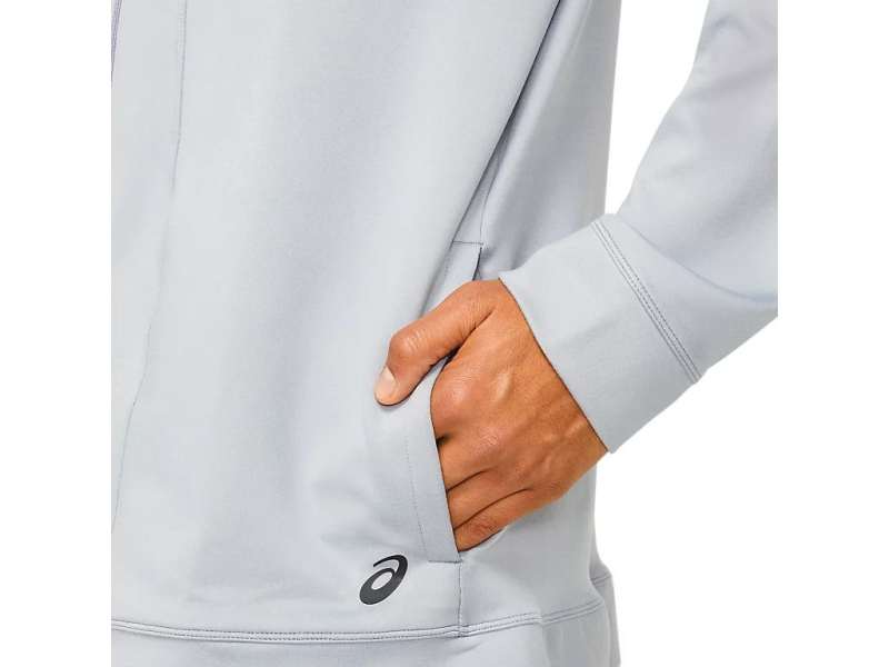 Asics Thermopolis Travel Full-zip Sheet Rock | iblHVLf51