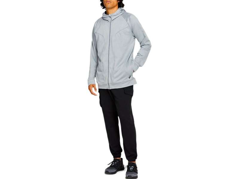 Asics Thermopolis Travel Full-zip Sheet Rock | iblHVLf51