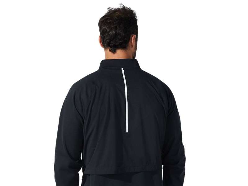 Asics Thermostorm Full Zip μαυρα | O4C9axSHk