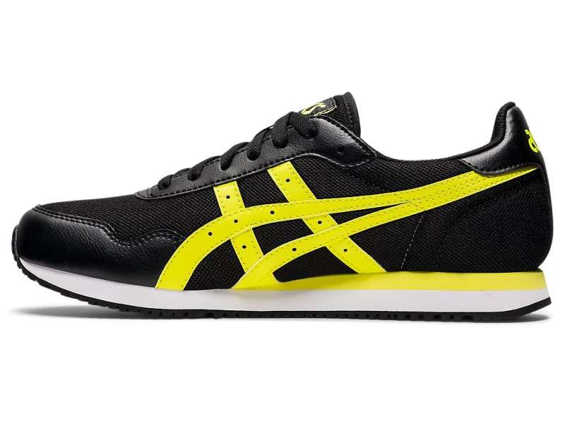 Asics Tiger Runner Black/Sour Yuzu | kvkc5uXqy