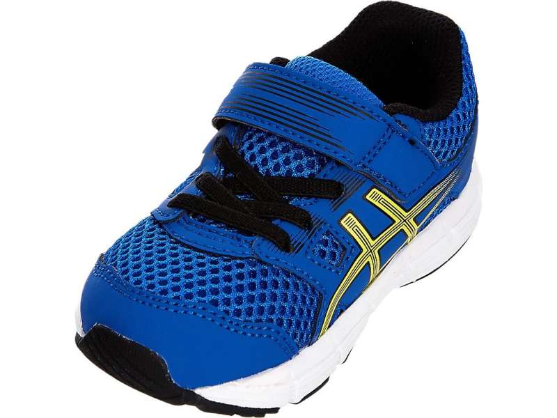 Asics Unisex Contend 5 Size Illusion Blue/Lemon Spark | mRm3CiZpc