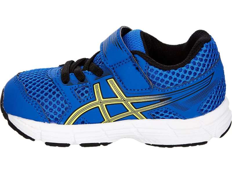 Asics Unisex Contend 5 Size Illusion Blue/Lemon Spark | mRm3CiZpc