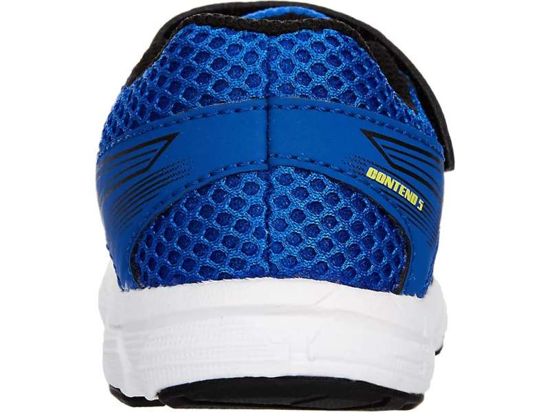 Asics Unisex Contend 5 Size Illusion Blue/Lemon Spark | mRm3CiZpc