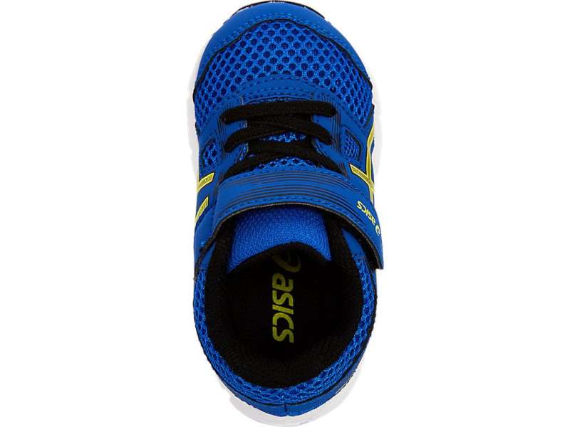 Asics Unisex Contend 5 Size Illusion Blue/Lemon Spark | mRm3CiZpc