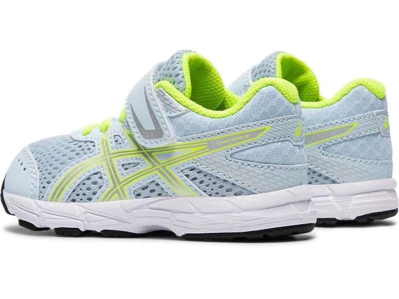 Asics Unisex Contend 6 Size ασημι | AbCN357Ds