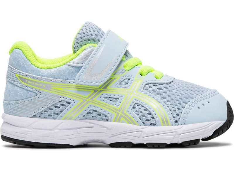 Asics Unisex Contend 6 Size ασημι | AbCN357Ds