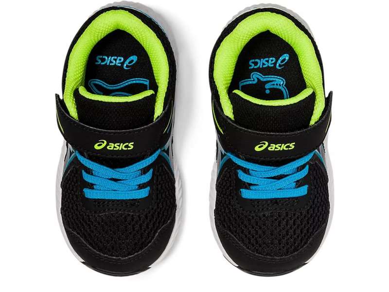 Asics Unisex Contend 7 Size Black/Digital Aqua | DBMC3eHuq